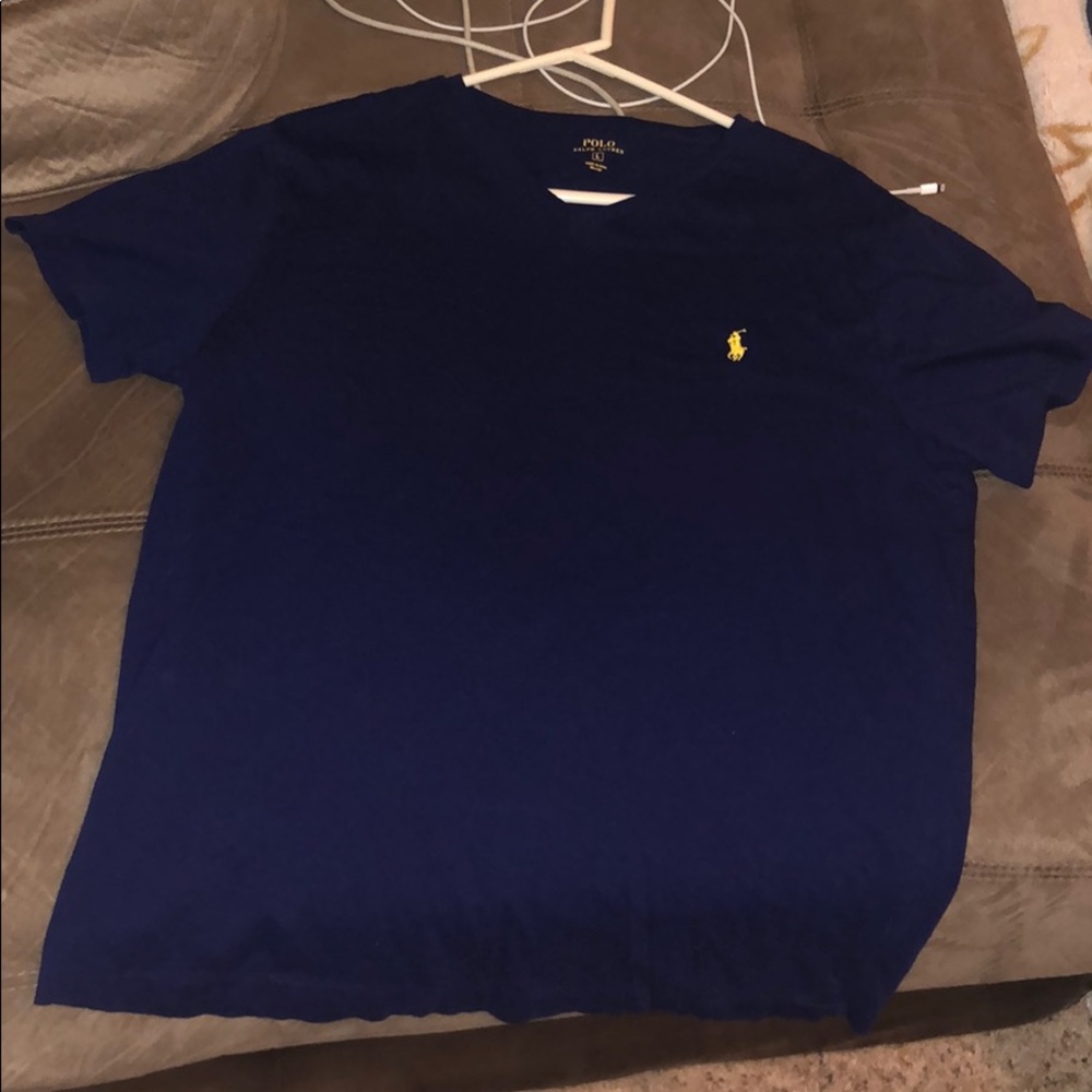 Polo Navy with yellow horseman